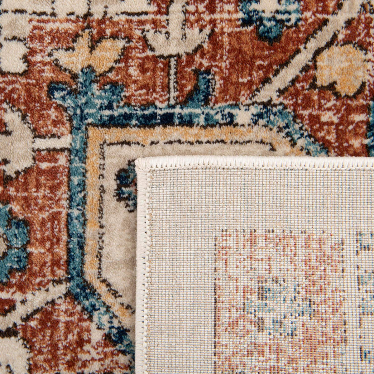 Copenhagen Dahlia Collection Area Rug -  Bispebjerg Rectangle Beige  lifestyle 9