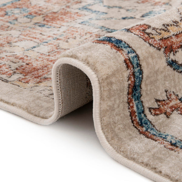 Copenhagen Dahlia Collection Area Rug -  Bispebjerg Rectangle Beige  lifestyle 10