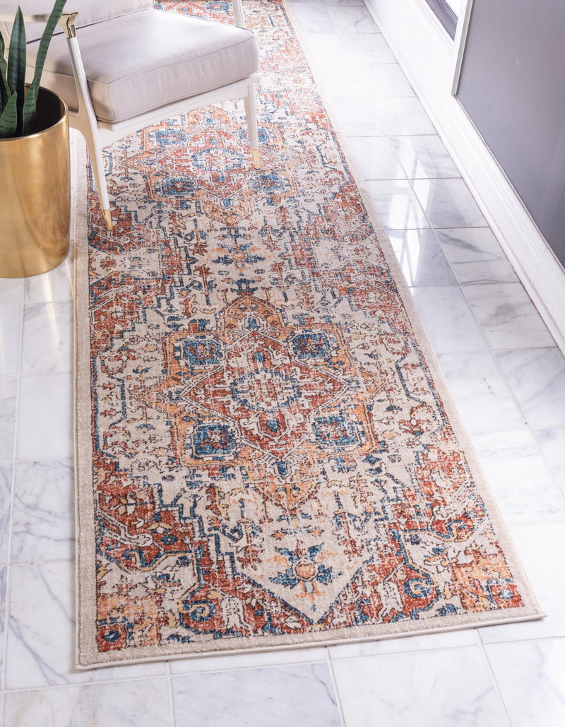 Copenhagen Dahlia Collection Area Rug -  Bispebjerg Runner Beige  lifestyle 19