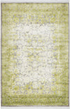 Rustic Charm Revival Collection Area Rug -  Pastoral Rectangle Light Green  lifestyle 2
