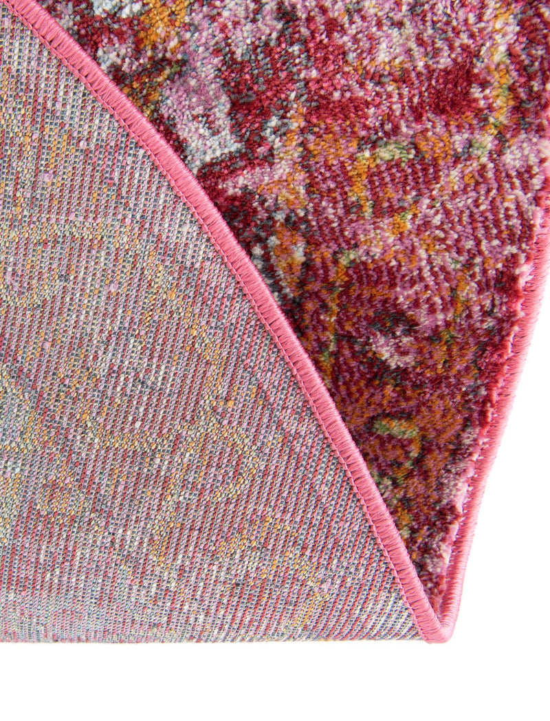 Caribbean Breeze Collection Area Rug -  Lucia Round Pink  lifestyle 79