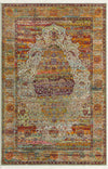 Caribbean Breeze Collection Area Rug -  Oracabessa Rectangle Cream  lifestyle 2
