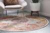 Caribbean Breeze Collection Area Rug -  Oracabessa Round Cream  lifestyle 12
