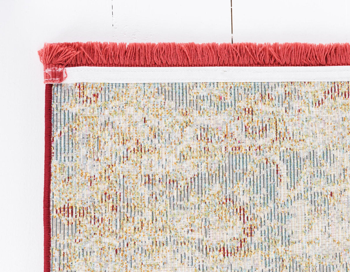 Caribbean Breeze Collection Area Rug -  Tobago Rectangle Red  lifestyle 10