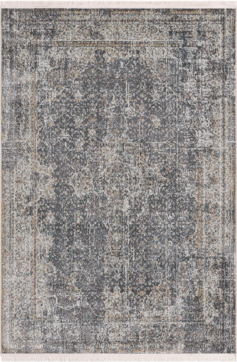 Caribbean Breeze Collection Area Rug -  Utila Rectangle Fume Gray  lifestyle 2