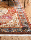 Caribbean Breeze Collection Area Rug -  Vieques Rectangle Rust Red  lifestyle 10