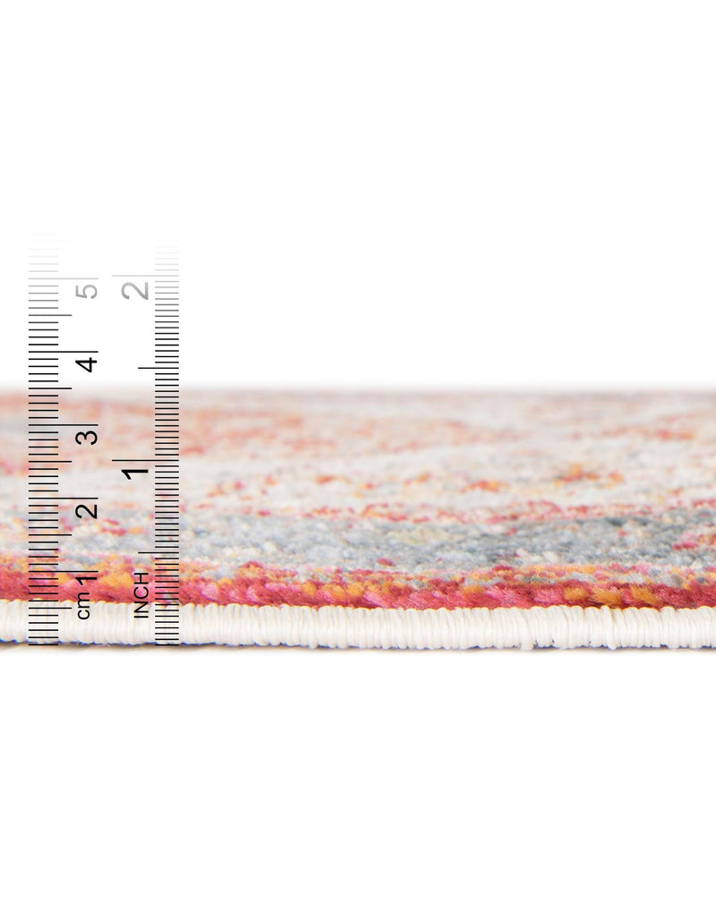 Caribbean Breeze Collection Area Rug -  Vieques Rectangle Rust Red  lifestyle 17