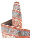Caribbean Breeze Collection Area Rug -  Vieques Rectangle Rust Red  lifestyle 23