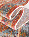 Caribbean Breeze Collection Area Rug -  Vieques Rectangle Rust Red  lifestyle 25