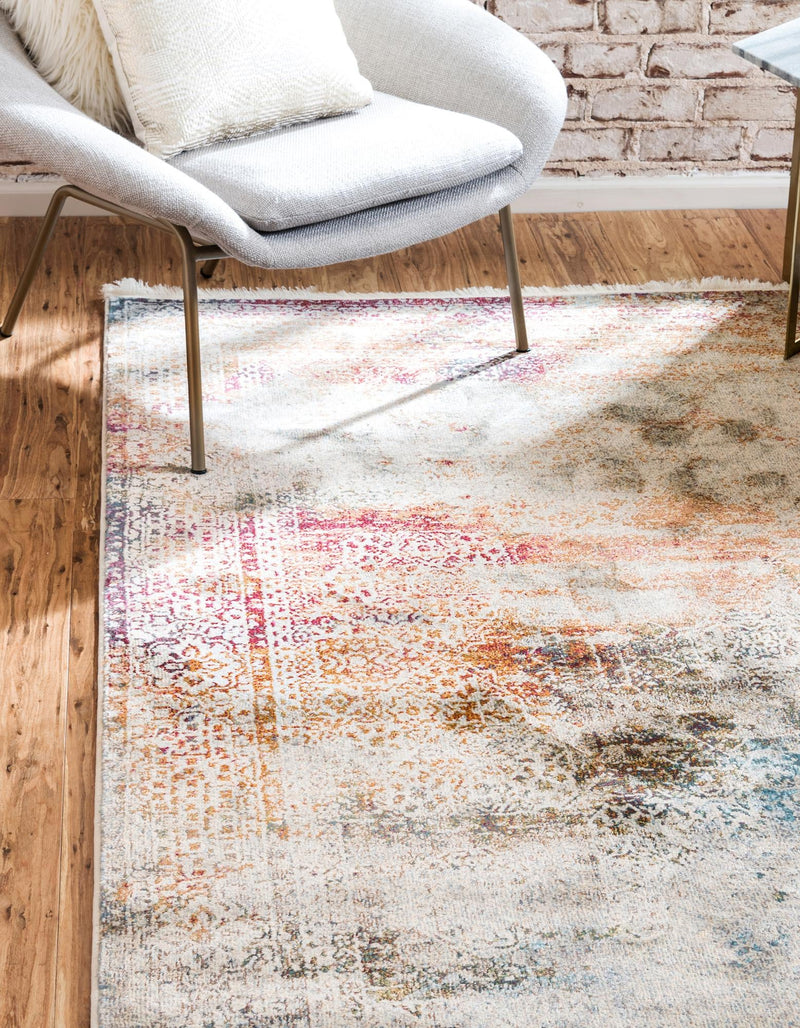 Caribbean Breeze Collection Area Rug -  Yucatan Rectangle Multi  lifestyle 4