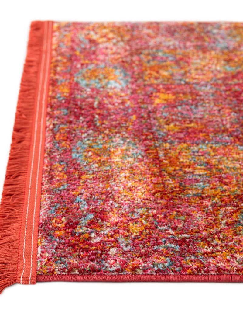 Caribbean Breeze Collection Area Rug -  Xcalak Rectangle Red  lifestyle 17
