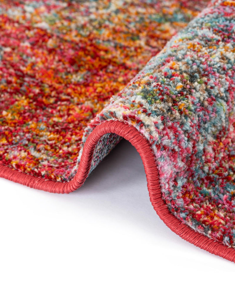 Caribbean Breeze Collection Area Rug -  Xcalak Rectangle Red  lifestyle 20