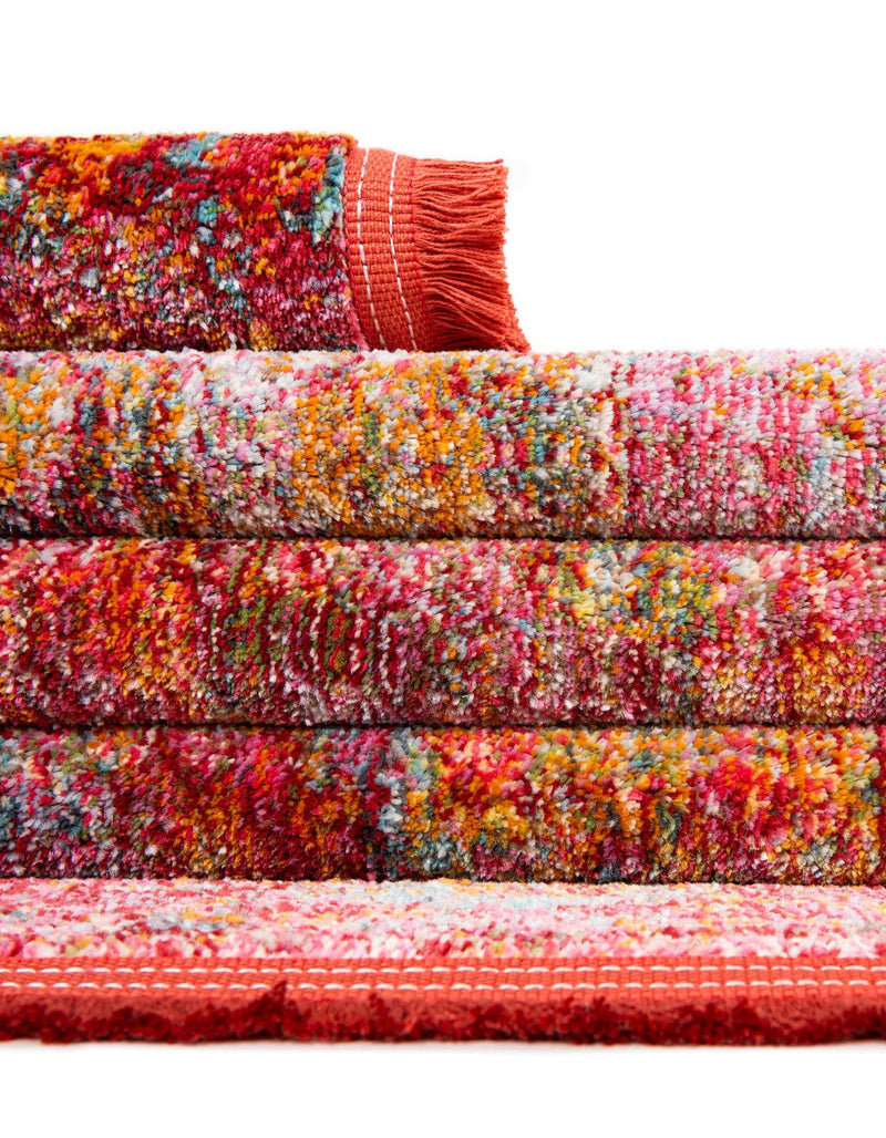 Caribbean Breeze Collection Area Rug -  Xcalak Rectangle Red  lifestyle 27