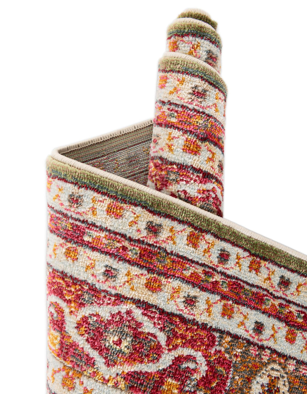 Caribbean Breeze Collection Area Rug -  Windward Rectangle Green  lifestyle 37