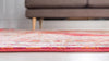 Caribbean Breeze Collection Area Rug -  Windward Rectangle Red  lifestyle 13