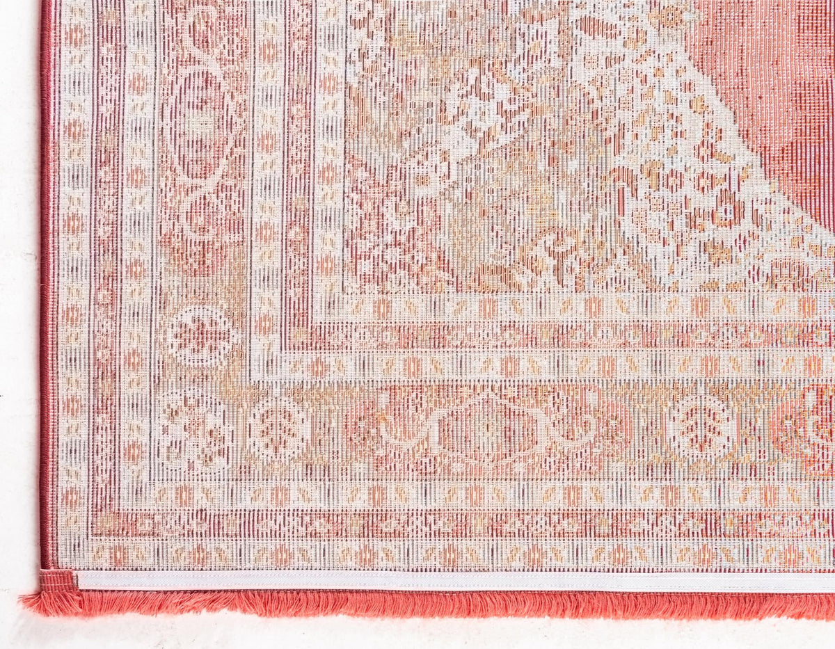 Caribbean Breeze Collection Area Rug -  Windward Rectangle Red  lifestyle 28
