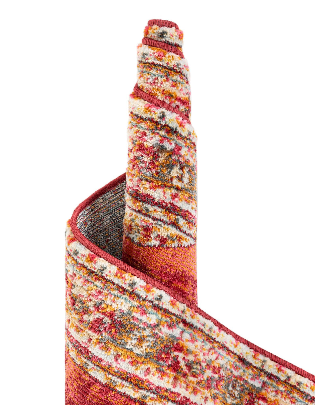Caribbean Breeze Collection Area Rug -  Windward Rectangle Red  lifestyle 34