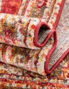 Caribbean Breeze Collection Area Rug -  Windward Rectangle Red  lifestyle 38