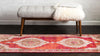 Caribbean Breeze Collection Area Rug -  Windward Runner Red  lifestyle 67