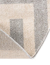 Aegean Labyrinth Collection Area Rug -  Mykonos Round Gray  lifestyle 78