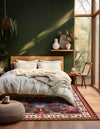 Chateau Elegance Collection Area Rug - Versailles Square Multi  lifestyle 39