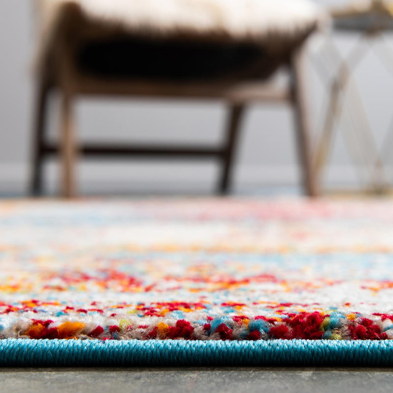 Amalfi Coast Woven Collection Area Rug - Sorrento Rectangle Multi  lifestyle 12