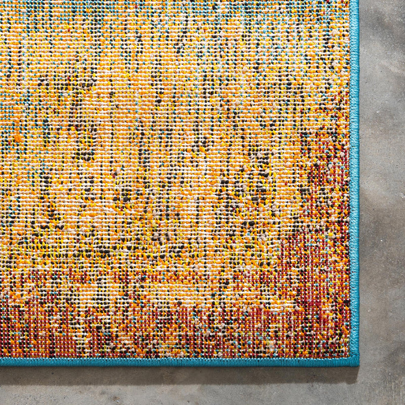 Amalfi Coast Woven Collection Area Rug - Sorrento Rectangle Multi  lifestyle 26