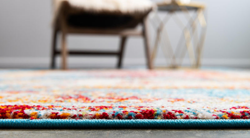 Amalfi Coast Woven Collection Area Rug - Sorrento Runner Multi  lifestyle 10