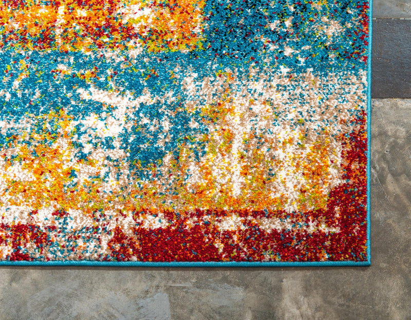 Amalfi Coast Woven Collection Area Rug - Sorrento Runner Multi  lifestyle 13