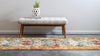 Amalfi Coast Woven Collection Area Rug -  Positano Runner Beige  lifestyle 80