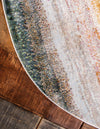 Nomad Haven Collection Area Rug -  Mojave Round Multi  lifestyle 17