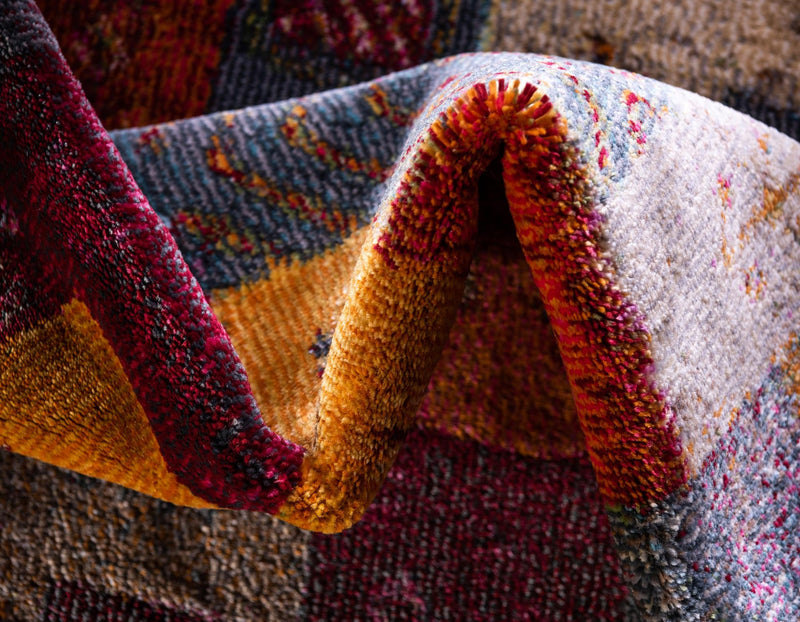 Nomad Haven Collection Area Rug -  Negev Rectangle Multi  lifestyle 11