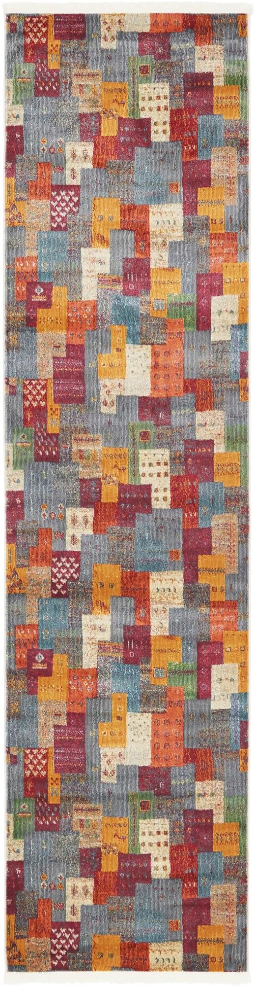 Nomad Haven Collection Area Rug -  Negev Runner Multi  lifestyle 15
