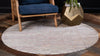 Nomad Haven Collection Area Rug -  Thar Round Beige  lifestyle 14