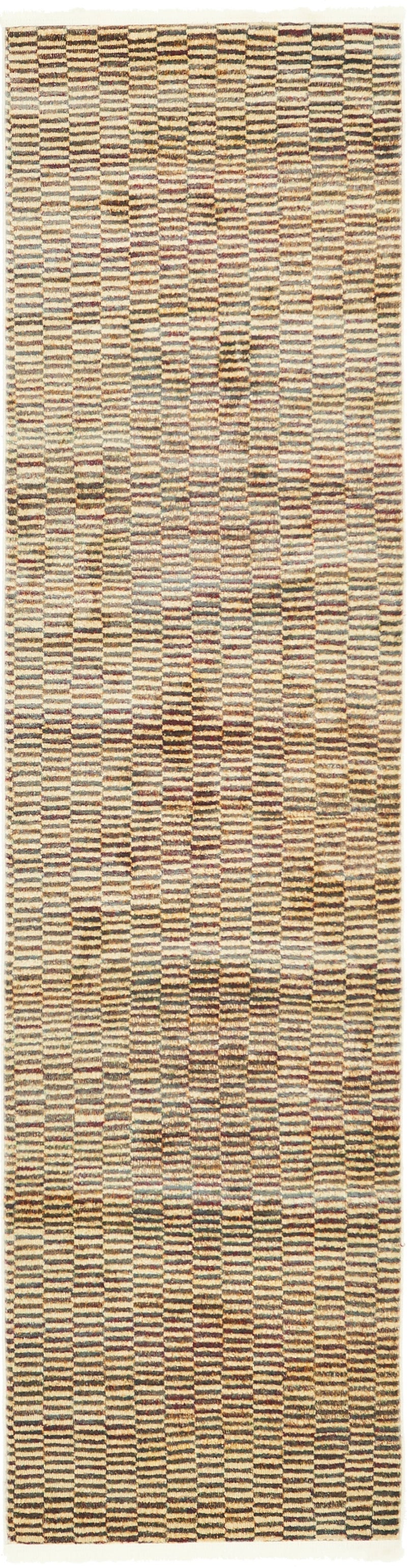 Nomad Haven Collection Area Rug -  Thar Runner Beige  lifestyle 12