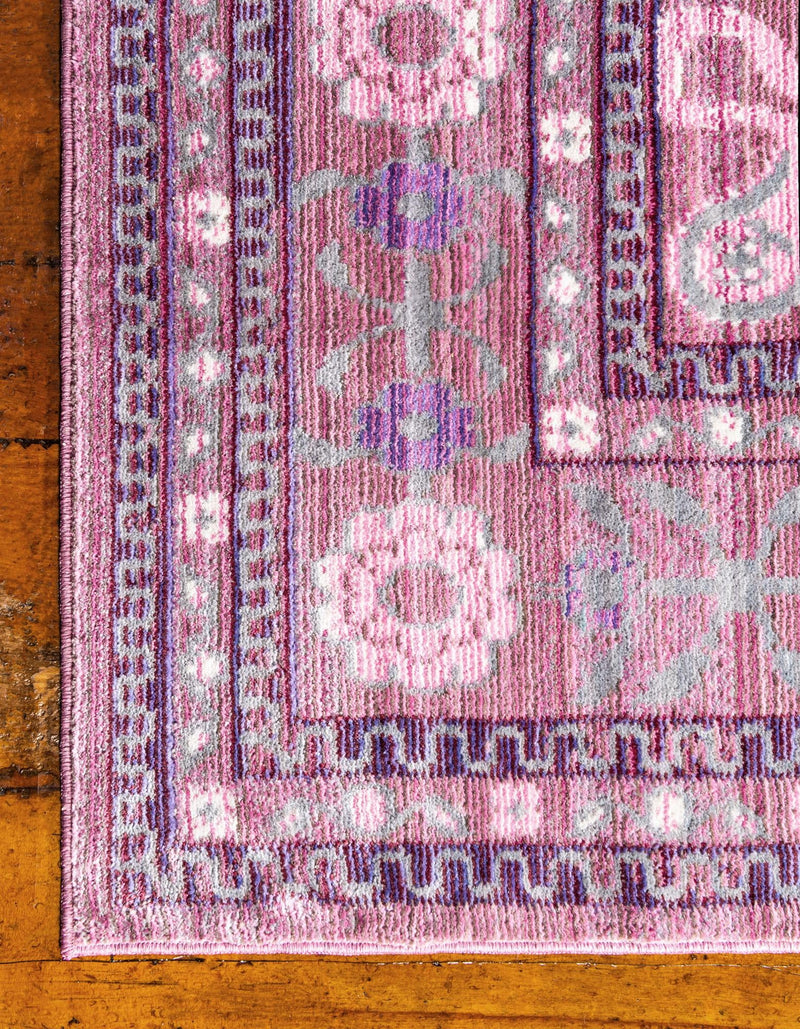 Lagoon Luxe Collection Area Rug -  Shoreline Square Pink  lifestyle 26