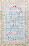 Lagoon Luxe Collection Area Rug -  Manta Rectangle Blue  lifestyle 2