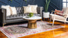 Lagoon Luxe Collection Area Rug -  Coastline Rectangle Gray  lifestyle 3