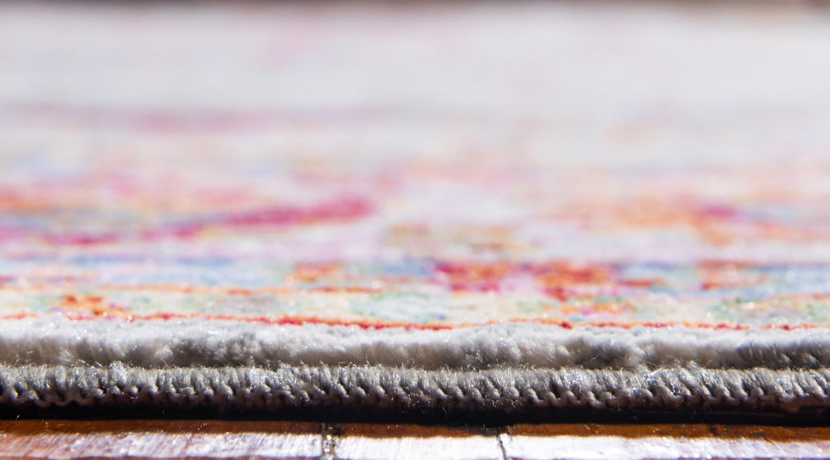 Lagoon Luxe Collection Area Rug -  Coastline Rectangle Gray  lifestyle 5