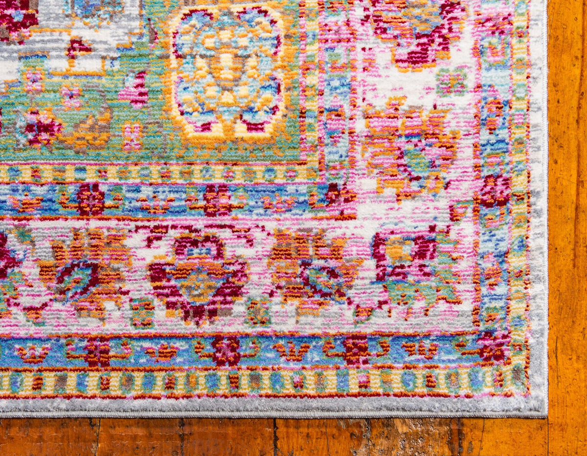 Lagoon Luxe Collection Area Rug -  Coastline Rectangle Gray  lifestyle 8