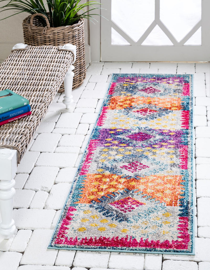 Venetian Tapestry Collection Area Rug -  Dorsoduro Runner Multi  lifestyle 18