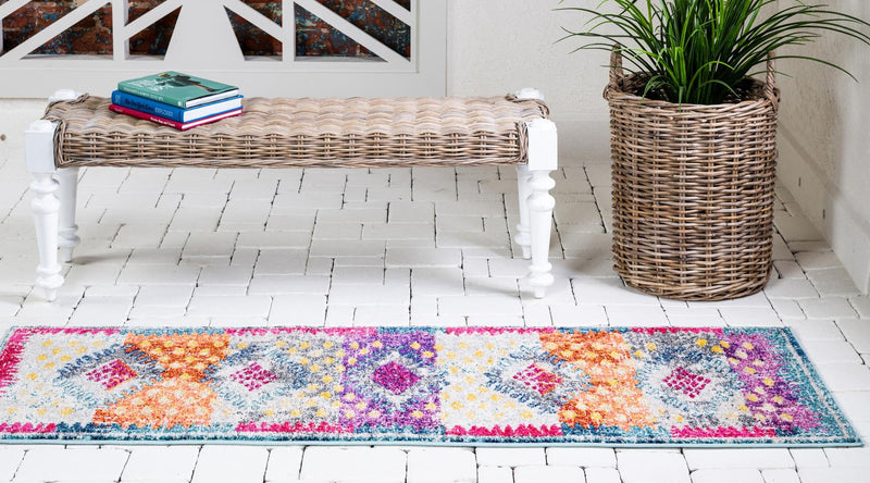 Venetian Tapestry Collection Area Rug -  Dorsoduro Runner Multi  lifestyle 24