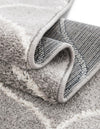 Lattice Garden Collection Area Rug -  Pergolatown (Light Gray) Rectangle Light Gray  lifestyle 14
