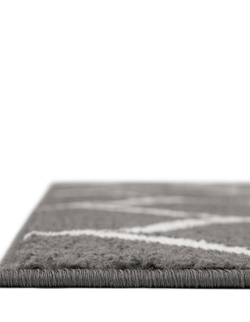 Trellis Mosaic Collection Area Rug -  Pergolatown (Dark Gray) Rectangle Dark Gray  lifestyle 13