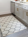 Lattice Garden Collection Area Rug -  Pergolatown (Ivory) Rectangle Ivory  lifestyle 5