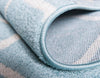 Lattice Garden Collection Area Rug -  Pergolatown (Light Blue) Rectangle Light Blue  lifestyle 19