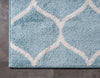 Lattice Garden Collection Area Rug -  Pergolatown (Light Blue) Rectangle Light Blue  lifestyle 20
