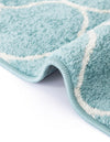 Lattice Garden Collection Area Rug -  Pergolatown (Light Blue) Rectangle Light Blue  lifestyle 17