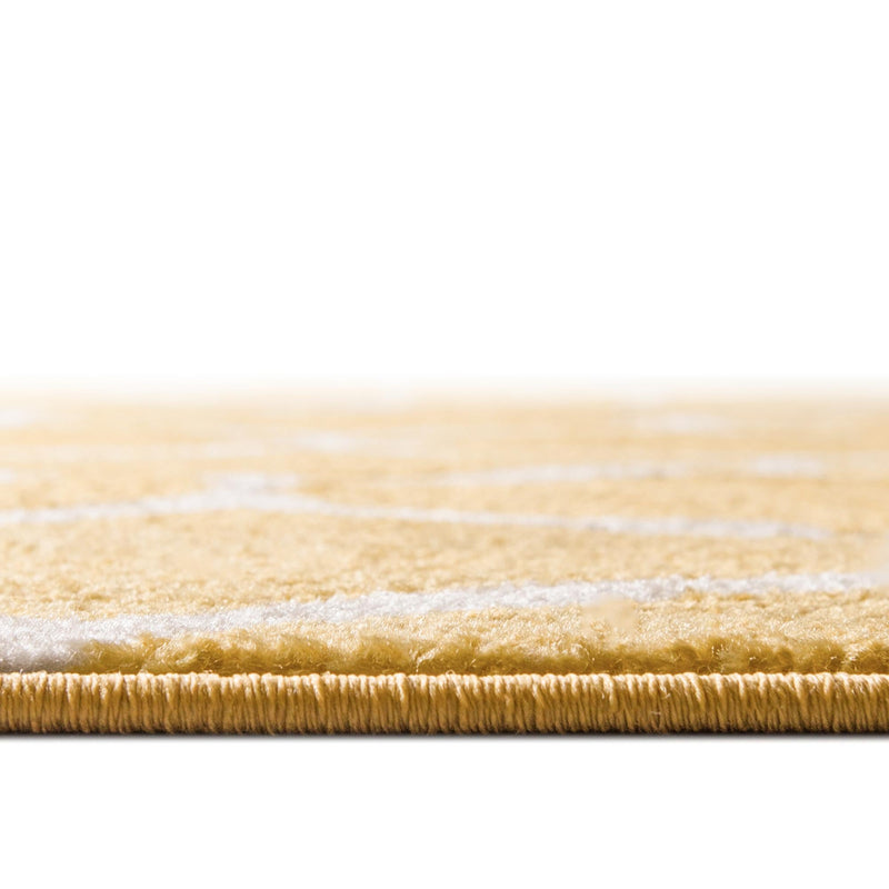 Lattice Garden Collection Area Rug -  Pergolatown (Yellow) Rectangle Yellow  lifestyle 28
