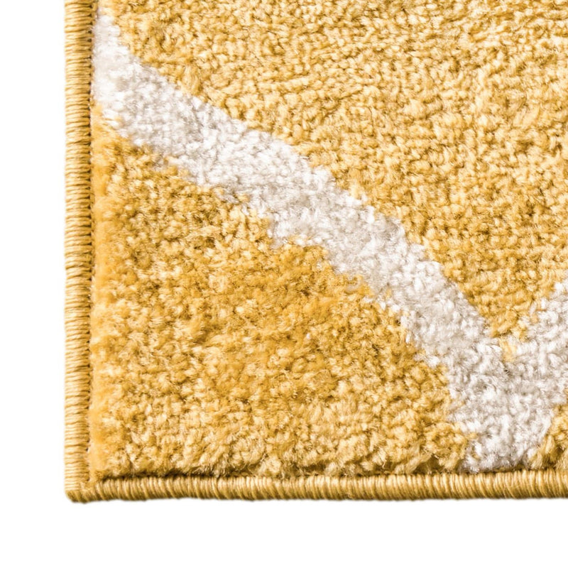 Lattice Garden Collection Area Rug -  Pergolatown (Yellow) Rectangle Yellow  lifestyle 30